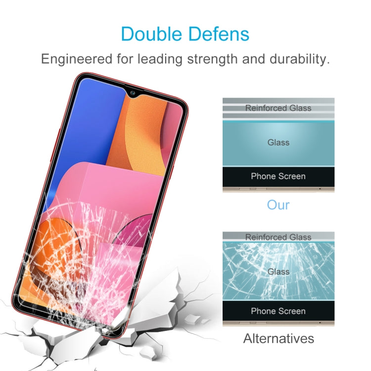 0.26mm 9H 2.5D Tempered Glass Film for Galaxy A20s