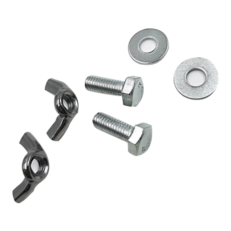 Computer Mainframe Host Adjustable Bracket with Wheel, Size: S