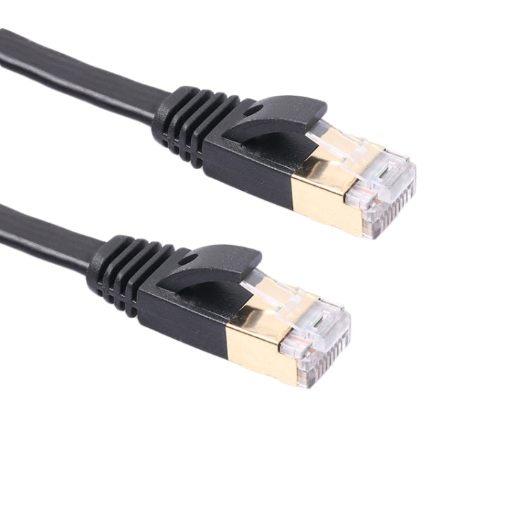 5m CAT7 10 Gigabit Ethernet Ultra Flat Patch Cable for Modem Router LAN Network - Built with Shielded RJ45 Connectors