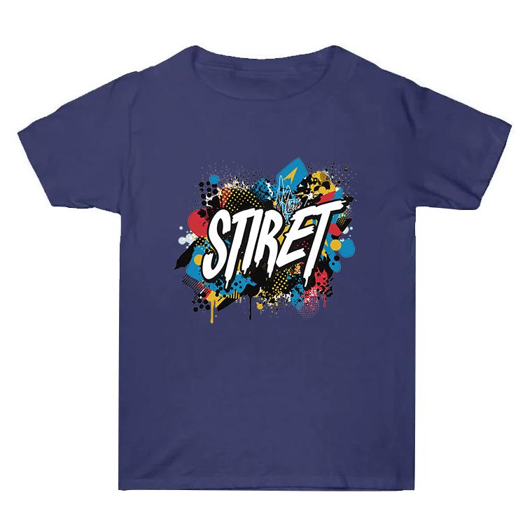 Summer Baggy Cotton Short Sleeve T-shirt Custom Made Print On Your Demand, Size: XL