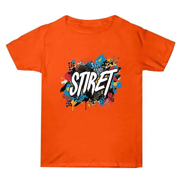 Summer Baggy Cotton Short Sleeve T-shirt Custom Made Print On Your Demand, Size: XL