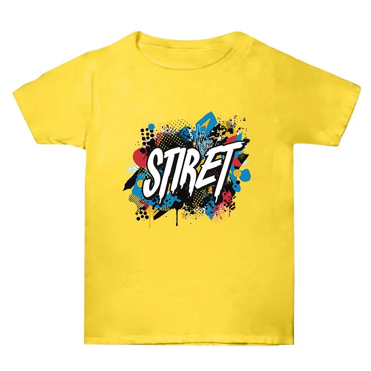 Summer Baggy Cotton Short Sleeve T-shirt Custom Made Print On Your Demand, Size: XL