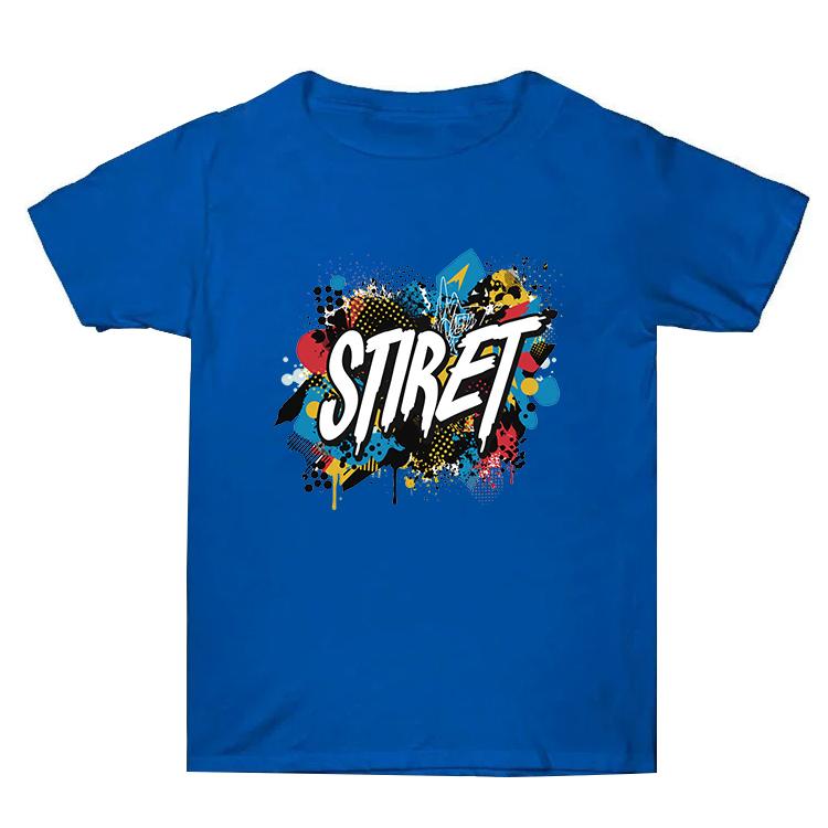 Summer Baggy Cotton Short Sleeve T-shirt Custom Made Print On Your Demand, Size: XL