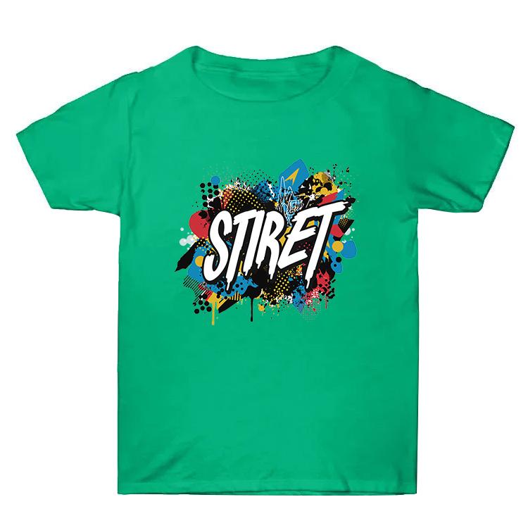 Summer Baggy Cotton Short Sleeve T-shirt Custom Made Print On Your Demand, Size: XL