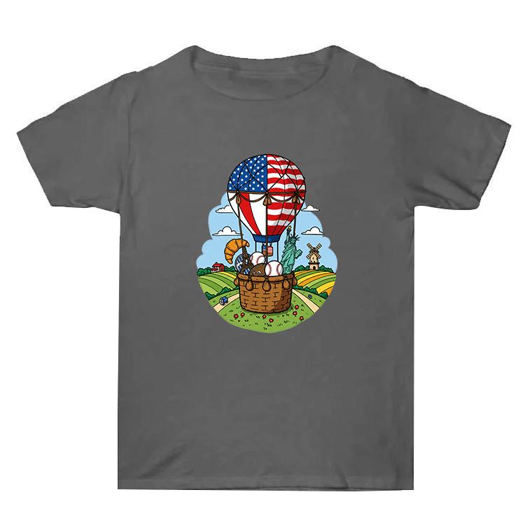 Summer Baggy Cotton Short Sleeve T-shirt Custom Made Print On Your Demand, Size: XL