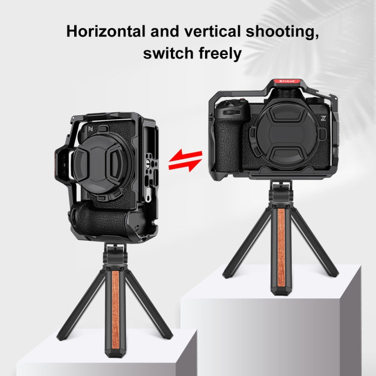 For Nikon Z6 III PULUZ Metal Camera Cage Stabilizer Rig