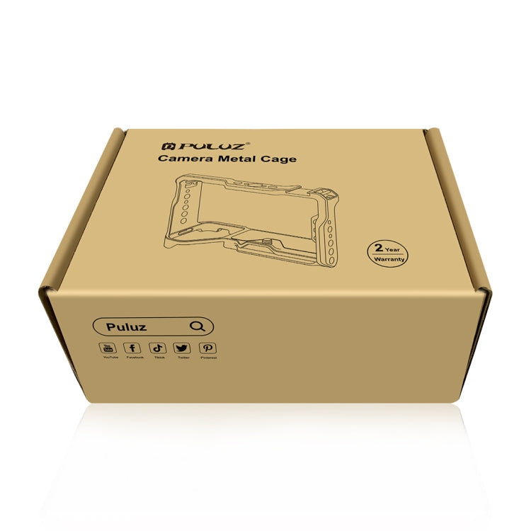 For Nikon Z6 III PULUZ Metal Camera Cage Stabilizer Rig