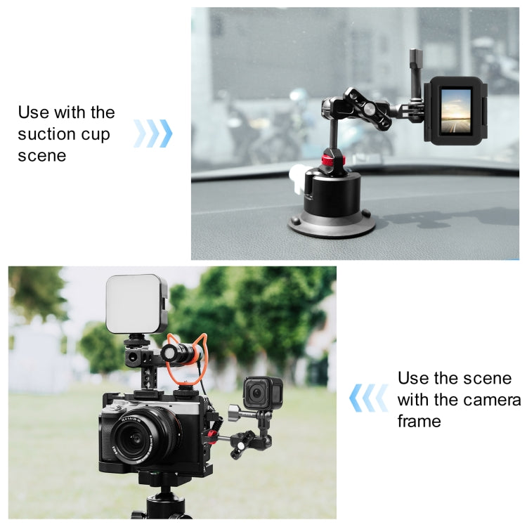 PULUZ Magic Arm Multi-way Ball Aluminum Alloy Mount