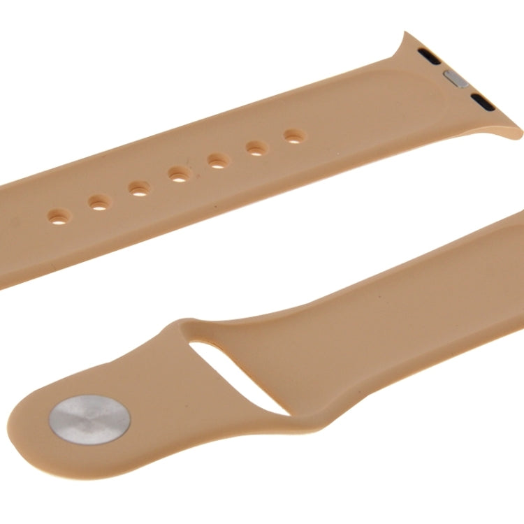 For Apple Watch Sport 38mm High-performance Rubber Sport Watch Band with Pin-and-tuck Closure