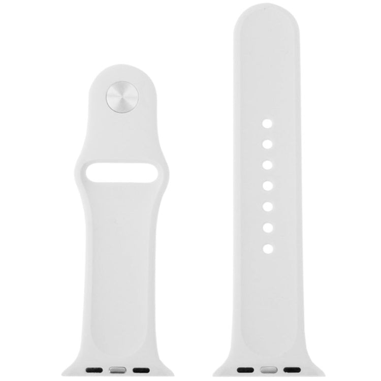 For Apple Watch Sport 42mm High-performance Rubber Sport Watch Band with Pin-and-tuck Closure