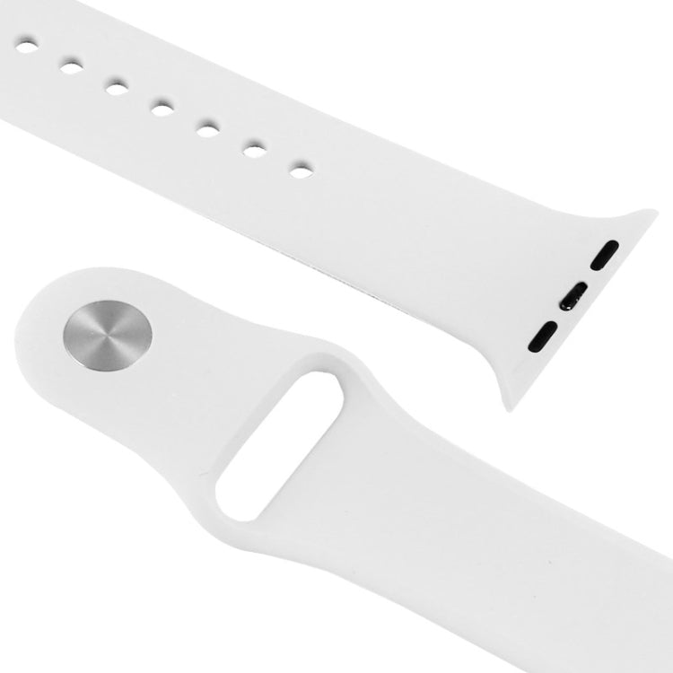 For Apple Watch Sport 42mm High-performance Rubber Sport Watch Band with Pin-and-tuck Closure