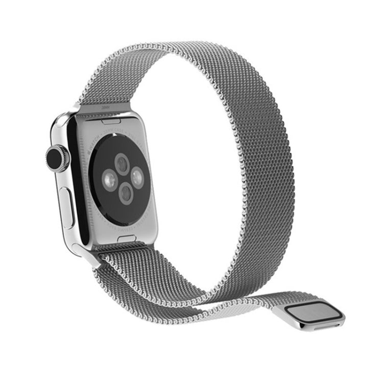 For Apple Watch 38mm Milanese Loop Magnetic Stainless Steel Watchband