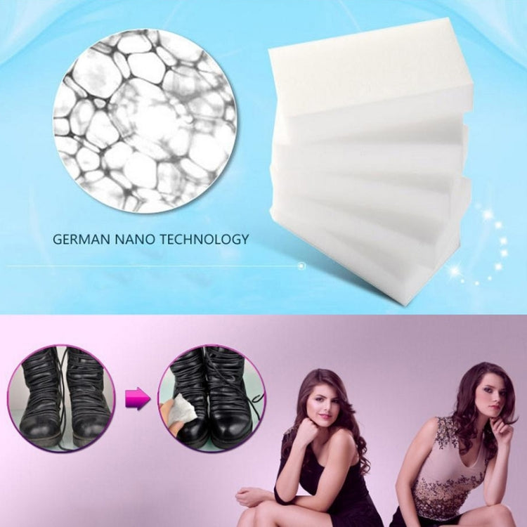 Magic Nanometer Cleaning Sponge with Strong Decontamination, Size: 10cm x 6cm x 2cm