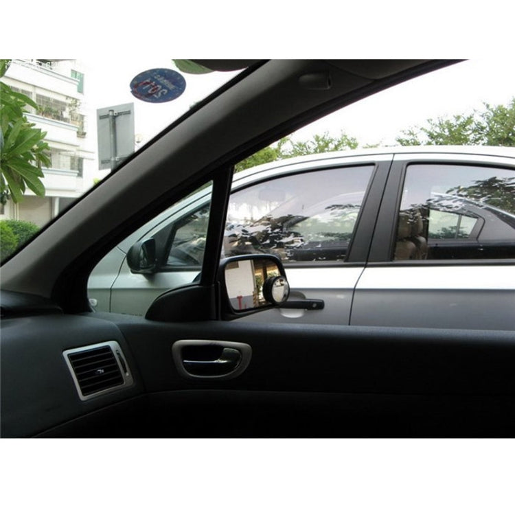 2 PCS 3R11 Car Rear View Mirror Wide Angle Mirror Side Mirror, 360 Degree Rotation Adjustable