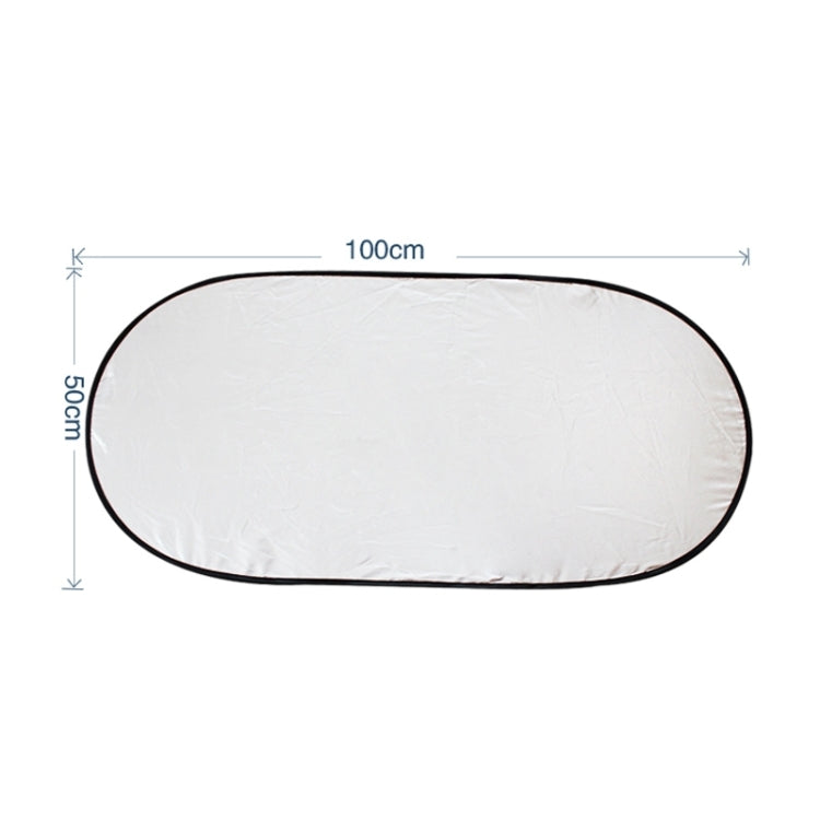 6 in 1 Summer Accessories Coated Silver Car Sun Shade Cloth Set, Random Color Delivery