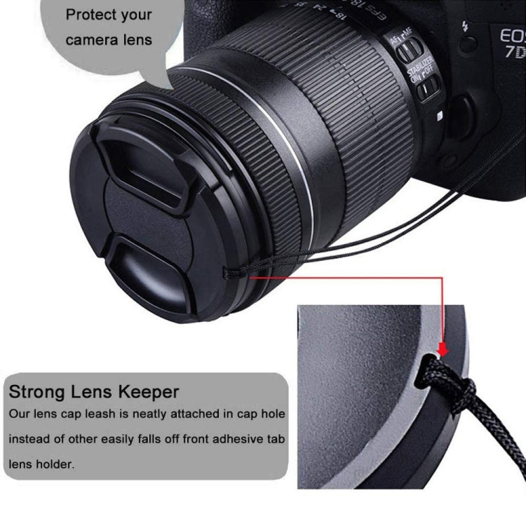 77mm Center Pinch Camera Lens Cap