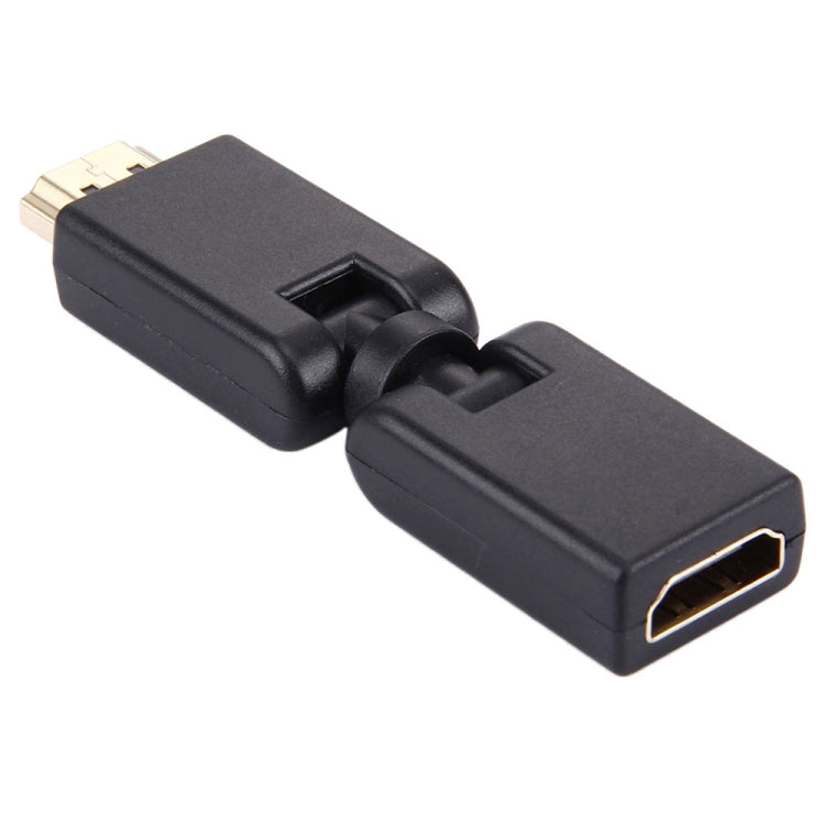 HDMI 19 Pin Male to Female 360 Degree SWIVEL Adaptor (Gold Plated)