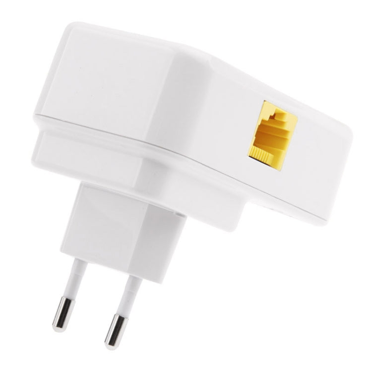 2 PCS 500Mbps Powerline Network Mini Homeplug AV Ethernet Bridge, 7HP150, EU Plug