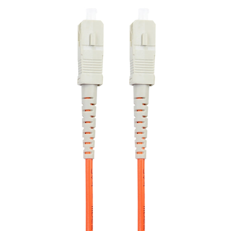 SC-SC Single-Core Multi Mode Fiber Optic Jumper,Length: 3m