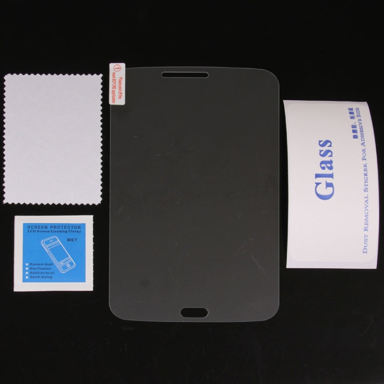 0.4mm 9H+ Surface Hardness 2.5D Explosion-proof Tempered Glass Film for Galaxy Tab 3 7.0 / P3200