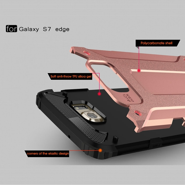 For Galaxy S7 Edge / G935 Tough Armor TPU + PC Combination Case