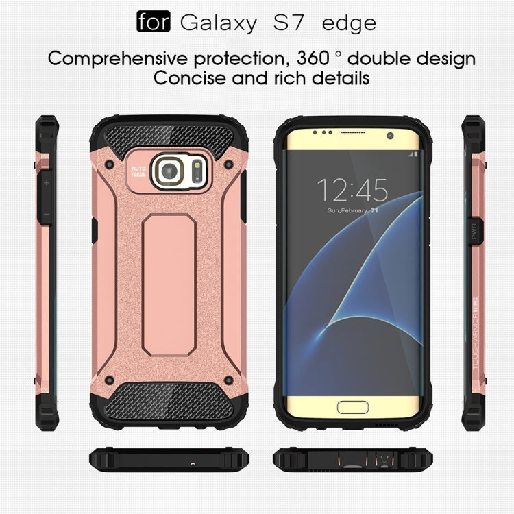 For Galaxy S7 Edge / G935 Tough Armor TPU + PC Combination Case