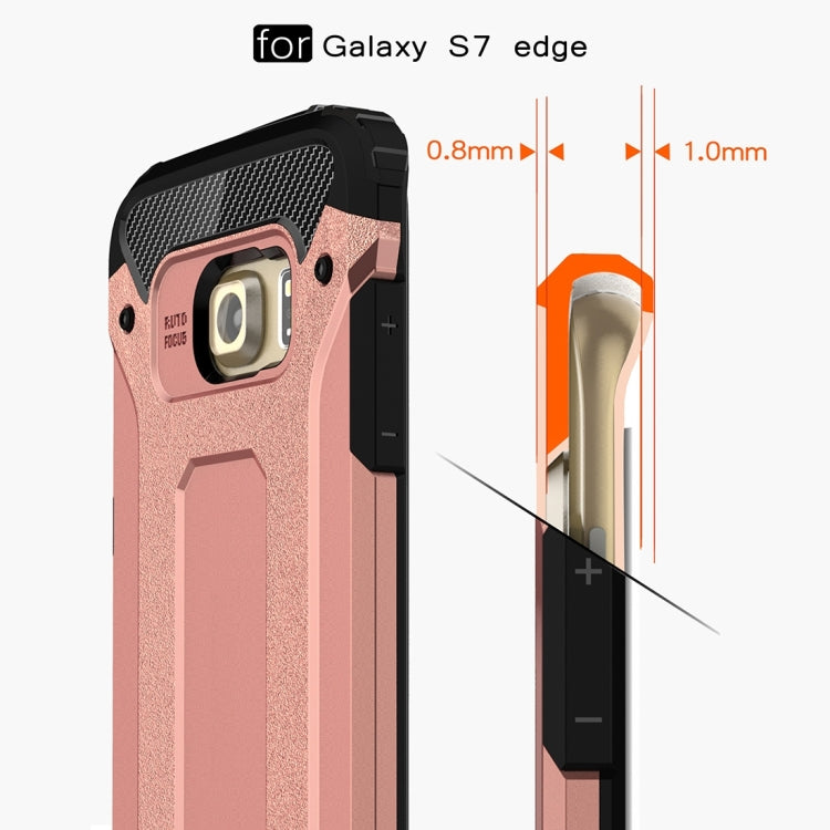 For Galaxy S7 Edge / G935 Tough Armor TPU + PC Combination Case