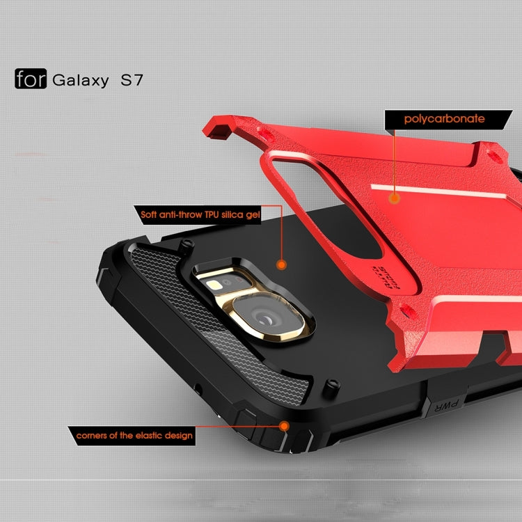 For Galaxy S7 / G930 Tough Armor TPU + PC Combination Case