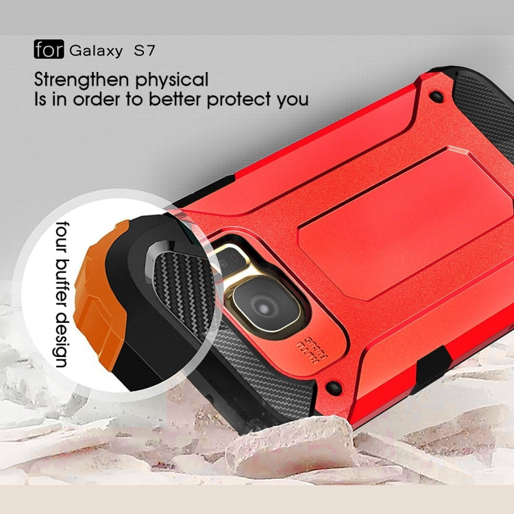 For Galaxy S7 / G930 Tough Armor TPU + PC Combination Case