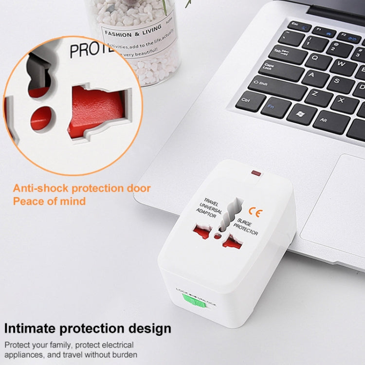 All in 1 (EU + AU + UK + US Plug) World Universal Travel Adaptor
