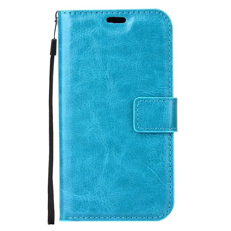 For Galaxy A3 (2017) / A320 Crazy Horse Texture Horizontal Flip PU Leather Case with Holder & Card Slots & Wallet & Photo Frame & Lanyard & Magnetic Buckle