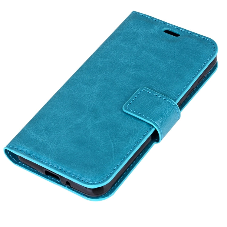 For Galaxy A3 (2017) / A320 Crazy Horse Texture Horizontal Flip PU Leather Case with Holder & Card Slots & Wallet & Photo Frame & Lanyard & Magnetic Buckle