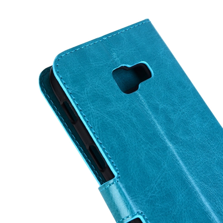 For Galaxy A3 (2017) / A320 Crazy Horse Texture Horizontal Flip PU Leather Case with Holder & Card Slots & Wallet & Photo Frame & Lanyard & Magnetic Buckle