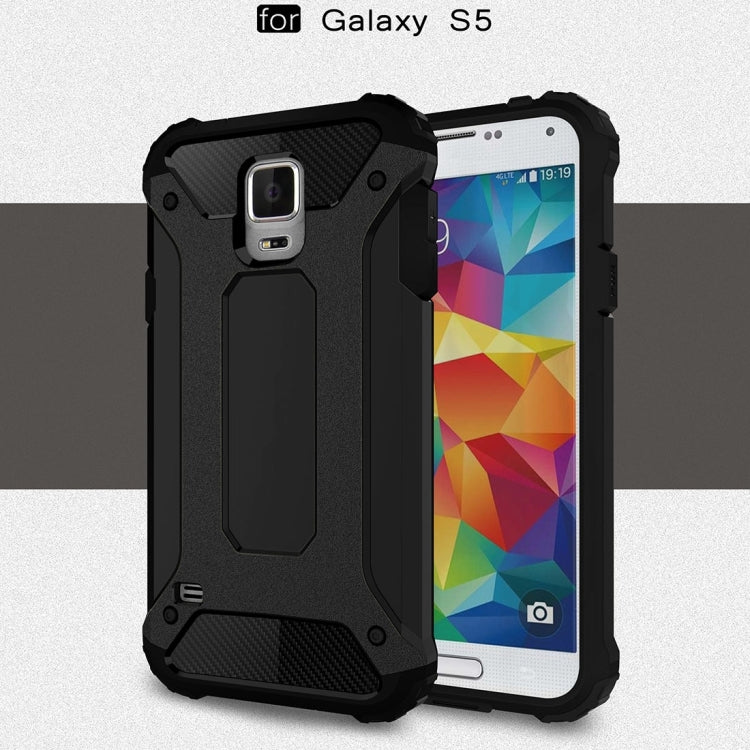 For Galaxy S5 / G900 Tough Armor TPU + PC Combination Case