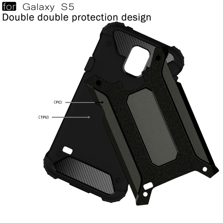 For Galaxy S5 / G900 Tough Armor TPU + PC Combination Case