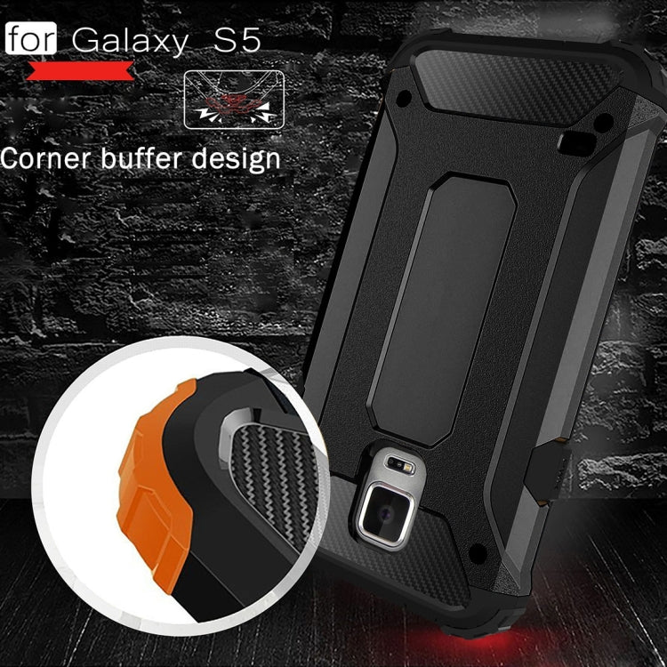 For Galaxy S5 / G900 Tough Armor TPU + PC Combination Case