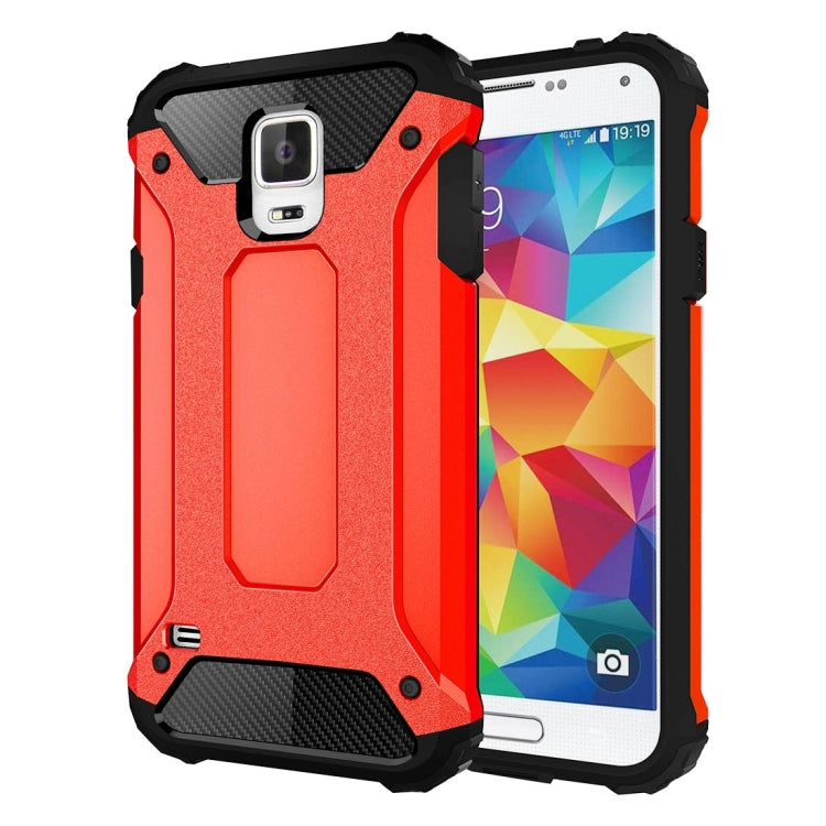 For Galaxy S5 / G900 Tough Armor TPU + PC Combination Case
