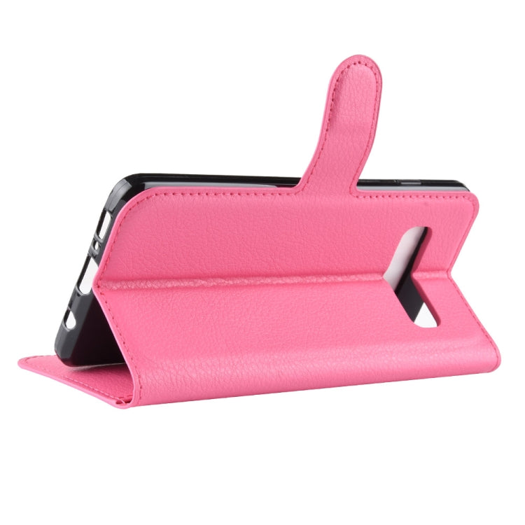 Litchi Texture Horizontal Flip Leather Case for Galaxy S10 , with Wallet & Holder & Card Slots