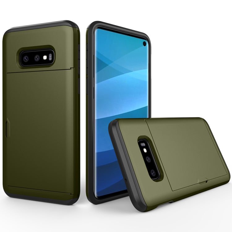 Shockproof Rugged Armor Protective Case for Galaxy S10e, with Card Slot