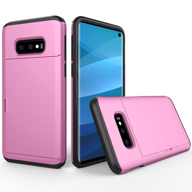 Shockproof Rugged Armor Protective Case for Galaxy S10e, with Card Slot