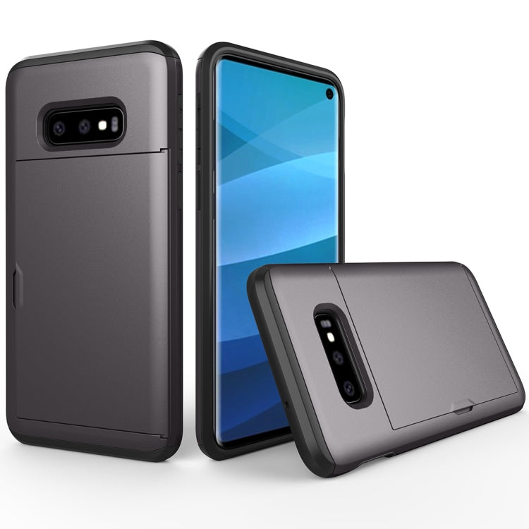 Shockproof Rugged Armor Protective Case for Galaxy S10e, with Card Slot