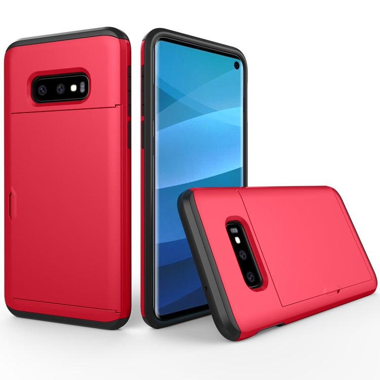 Shockproof Rugged Armor Protective Case for Galaxy S10e, with Card Slot