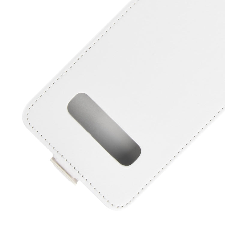 Business Style Vertical Flip TPU Leather Case for Galaxy S10, with Card Slot