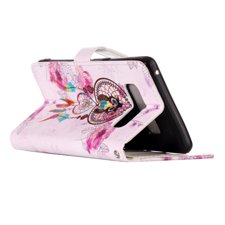 For Galaxy Note 8 Embossed Horizontal Flip Leather Case with Holder & Card Slots & Wallet & Photo Frame