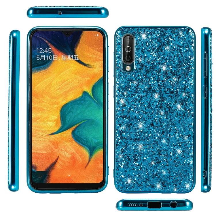 Glittery Powder Shockproof TPU Case for Galaxy A70