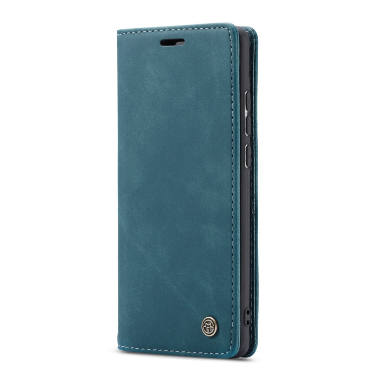 CaseMe-013 Multifunctional Retro Frosted Horizontal Flip Leather Case for Galaxy A70, with Card Slot & Holder & Zipper Wallet & Photo Frame