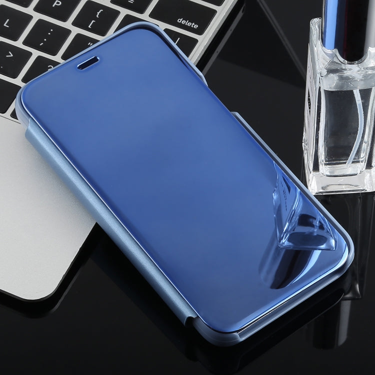 Electroplating Mirror Horizontal Flip Case for Galaxy J2 Core, with Holder