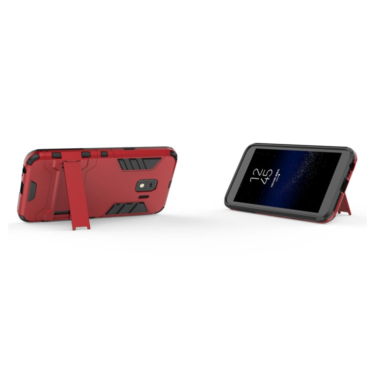 Shockproof PC + TPU Case for Galaxy J2 Core, with Holder