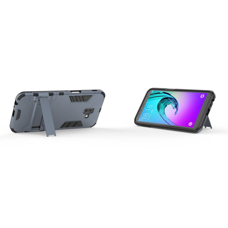 Shockproof PC + TPU Case for Galaxy J6+, with Holder