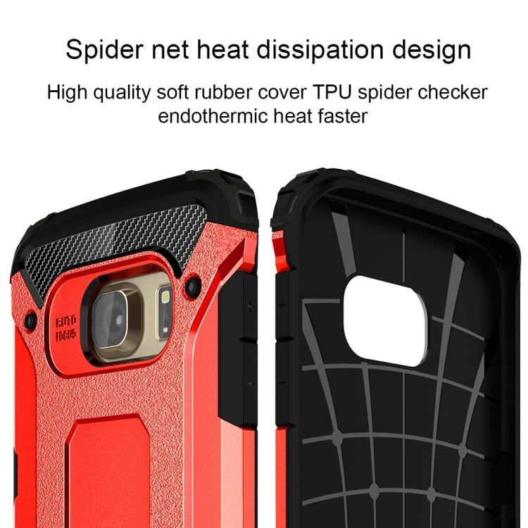 For Galaxy S6 Edge / G925 Tough Armor TPU + PC Combination Case